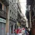 A side street, Montjuïc and Sant Feliu de Guíxols, Barcelona, Catalunya - 30th April 2005