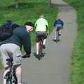 Round the cycle path that skirts the water, The BSCC Weekend Trip to Rutland Water, Empingham, Rutland - 14th May 2005