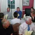 The BSCC at dinner, The BSCC Weekend Trip to Rutland Water, Empingham, Rutland - 14th May 2005