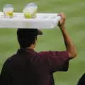 Some dude with drinks on his head, The Padres at Petco Park: a Baseball Game, San Diego, California - 31st May 2005