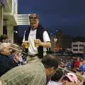 Nick brings some beers back, The Padres at Petco Park: a Baseball Game, San Diego, California - 31st May 2005