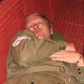 Marc has a little sleep, A 1940s VE Dance At Debach Airfield, Debach, Suffolk - 11th June 2005