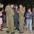 DH chats to the 'tank boys', A 1940s VE Dance At Debach Airfield, Debach, Suffolk - 11th June 2005