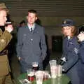 The Boy Phil in his RAF threads, A 1940s VE Dance At Debach Airfield, Debach, Suffolk - 11th June 2005