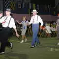 Somesort of 1940s line dancing, Another 1940s Dance, Ellough Airfield, Beccles, Suffolk - 24th June 2005