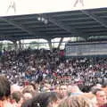 The crowds in the footbal stadium, Coldplay Live at Crystal Palace, Diss Publishing and Molluscs, Diss and London - 28th June 2005
