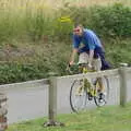 The Boy Phil on his bike, The BSCC Charity Bike Ride, Walberswick, Suffolk - 9th July 2005