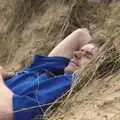 Ninja M sleeps in the dunes, The BSCC Charity Bike Ride, Walberswick, Suffolk - 9th July 2005