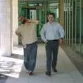 Craig and Stan have left the building, Steve Ives' Leaving Lunch, Science Park, Cambridge - 11th July 2005