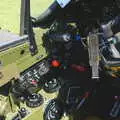 Inside the cockpit, A Day With Janie the P-51D Mustang, Hardwick Airfield, Norfolk - 17th July 2005