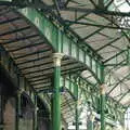 The Victorian ironwork of the market, Borough Market and North Clapham Tapas, London - 23rd July 2005