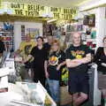 The gang from Revs, Richard Panton's Van and Alex Hill at Revolution Records, Diss and Cambridge - 29th July 2005