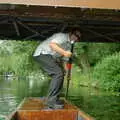Anwar ducks, Qualcomm goes Punting on the Cam, Grantchester Meadows, Cambridge - 18th August 2005
