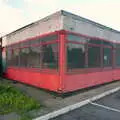 The derelict Little Chef building, Dead Transport Artefacts: Abandoned Petrol Station and Little Chef, Kentford, Suffolk - 8th September 2005