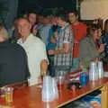 The crowd around the bar, The Banham Barrel Beer Bash, Banham, Norfolk - 17th September 2005