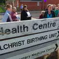 Milling around, Save Hartismere: a Hospital Closure Protest, Eye, Suffolk - 17th September 2005