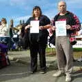 Silent protest, Save Hartismere: a Hospital Closure Protest, Eye, Suffolk - 17th September 2005
