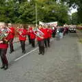 Terry leads the Gislingham Silver Band, Save Hartismere: a Hospital Closure Protest, Eye, Suffolk - 17th September 2005