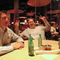 John and Russell in PF Changs, La Jolla, San Diego Four, California, US - 22nd September 2005