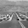 Cars on the ribbon of a highway, California Desert: El Centro, Imperial Valley, California, US - 24th September 2005