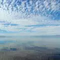 The surface conceals the reddish colour of the water, California Desert 2: The Salton Sea and Anza-Borrego to Julian, California, US - 24th September 2005