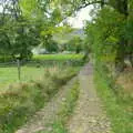 Footpath to Upper Booth, The Pennine Way: Lost on Kinder Scout, Derbyshire - 9th October 2005