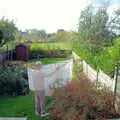 The Old Man hangs his washing out, A Trip Around Macclesfield and Sandbach, Cheshire - 10th September 2005