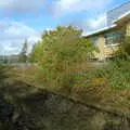 The back of Matrix House - Qualcomm's office, Disused Cambridge Railway, Milton Road, Cambridge - 28th October 2005