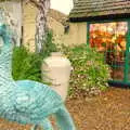 A bronze peacock, Mother, Mike and the Stiffkey Light Shop, Cley and Holkham - 6th November 2005