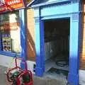 A generator outside the front door of USA Chicken, USA Chicken Catches Fire: Gov and the Ambulance, Diss, Norfolk - 19th November 2005