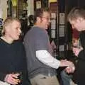 Marc finds something amusing, Most Haunted, and Music at Bar 13 and the Cherry Tree, Mellis - 26th November 2005