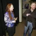 Co-organiser Helen Pearson, with Matt 'Gimli' Horton, Uni: A Polytechnic Reunion, Plymouth, Devon - 17th December 2005