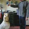 Raffles begs for treats, A Wander Around Hoo Meavy and Burrator, Dartmoor, Devon - 18th December 2005