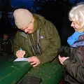 More signatures, Walk Like a Shadow: A Day With Ray Mears, Ashdown Forest, East Sussex - 29th December 2005