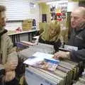 Another regular chats to Wes over boxes of vinyl, A Night in Cambridge and Revolution Records' Epilogue, Diss, Norfolk - 28th January 2006