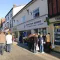 People outside Revolution Records on Mere Street, A Night in Cambridge and Revolution Records' Epilogue, Diss, Norfolk - 28th January 2006