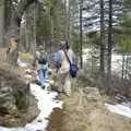 Off on the trail, California Snow: San Bernadino State Forest, California, US - 26th March 2006