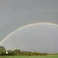 Back home, there's a rainbow over the back field, California Snow: San Bernadino State Forest, California, US - 26th March 2006