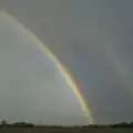 It's a bright double rainbow, California Snow: San Bernadino State Forest, California, US - 26th March 2006