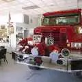 The biggest, shiniest truck in the building, Phil and the Fair Harbor Fire Engine, Fire Island, New York State, US - 30th April 2006