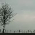 Trees on the horizon, The BSCC does The Pheasant Hotel, Kelling, Norfolk - 6th May 2006