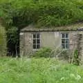 A derelict hut, slowly being consumed by nature, The BSCC does The Pheasant Hotel, Kelling, Norfolk - 6th May 2006