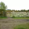 A crossing over the North Norfolk Railway, The BSCC does The Pheasant Hotel, Kelling, Norfolk - 6th May 2006