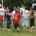 The kids have a go, The Village Fête, Yaxley, Suffolk - 18th June 2006