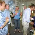 Chatting and mingling, Qualcomm's New Office Party, Science Park, Milton Road, Cambridge - 3rd July 2006