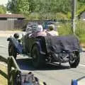 A Morgan or something drives past, The BSCC Charity Bike Ride, Orford, Suffolk - 15th July 2006