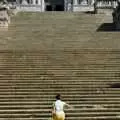 The many steps of Girona Cathedral, Girona, Catalunya, Spain - 17th September 2006