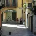 Buskers fill the quiet streets with music, Girona, Catalunya, Spain - 17th September 2006