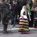 A girl in national dress, Persian Day Parade, Upper East Side and Midtown, New York, US - 25th March 2007