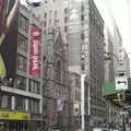 Old signs on an old building, Crossing Brooklyn Bridge, New York, US - 26th March 2007